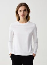 Ovs Essential Cotton T-Shirt With Long Sleeves